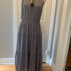 LC ghingam maxi dress